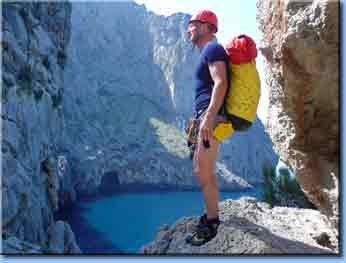 M&uuml;ndung des Canyons direkt ins Meer